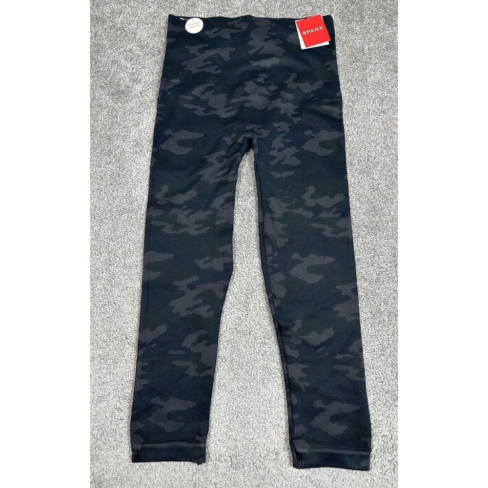 SPANX Black Camo Leggings